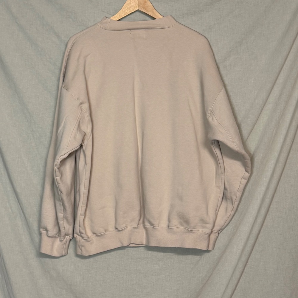 Vintage Beverly Hills Polo Club Mens XL Tan Embroidered Logo Crewneck Pullover - Picture 2 of 5
